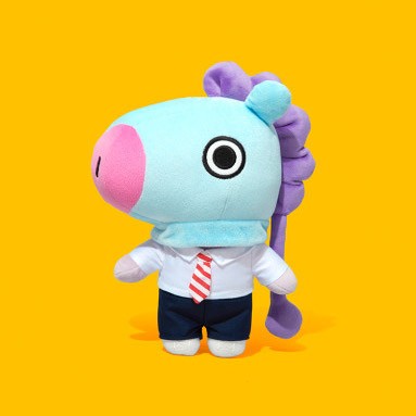 [BT21] BTS Line Friends Collaboration - School Look Standing Doll - kpoptown.ca