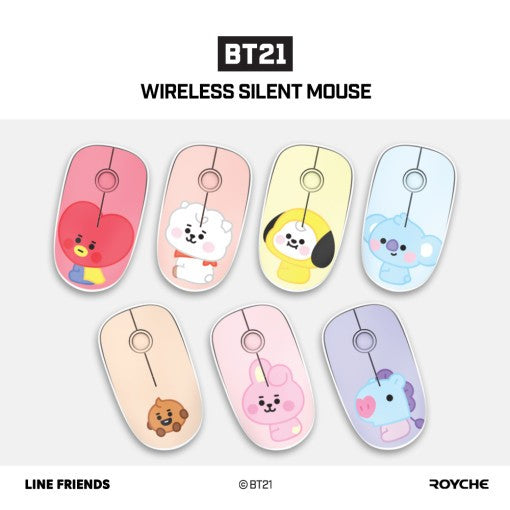 [BT21] BTS Royche Collaboration - Wireless Silent Mouse (Baby Ver.) - kpoptown.ca