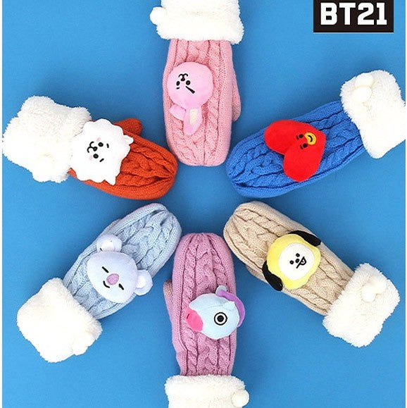 [BT21] Knit Glove - kpoptown.ca