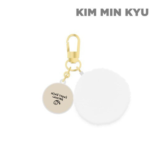 KIM MIN KYU Nineteen's Winter Goods - PomPom Keyring - kpoptown.ca