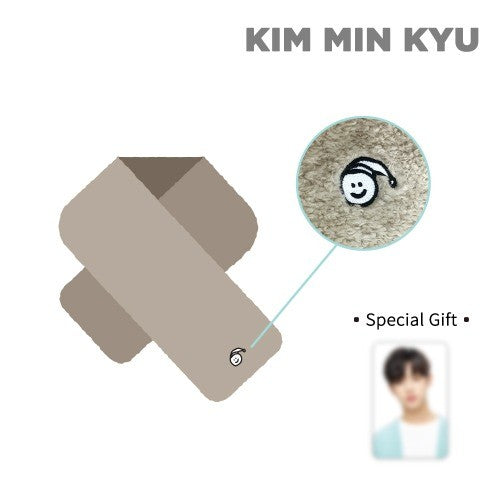 KIM MIN KYU Nineteen's Winter Goods - Fleece Muffler - kpoptown.ca