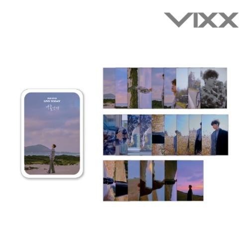 VIXX HYUK 2019 Live Today Goods - Tin-Case Sticker Set - kpoptown.ca