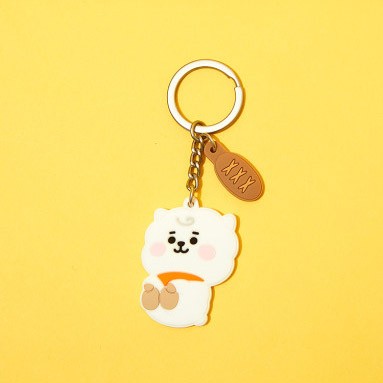 [BT21] BTS Line Friends Collaboration - Baby Silicon Keyring - kpoptown.ca