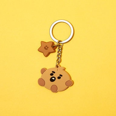 [BT21] BTS Line Friends Collaboration - Baby Silicon Keyring - kpoptown.ca