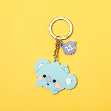 [BT21] BTS Line Friends Collaboration - Baby Silicon Keyring - kpoptown.ca