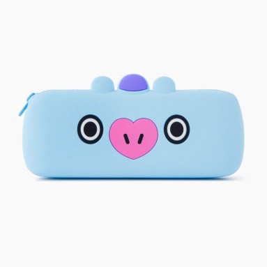 [BT21] BTS Line Friends Collaboration - Basic Silicon Pencil Case - kpoptown.ca