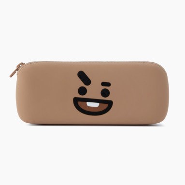 [BT21] BTS Line Friends Collaboration - Basic Silicon Pencil Case - kpoptown.ca