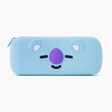 [BT21] BTS Line Friends Collaboration - Basic Silicon Pencil Case - kpoptown.ca