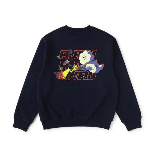 [BT21] BTS Line Friends Collaboration - Space Squad Sweatshirt - kpoptown.ca