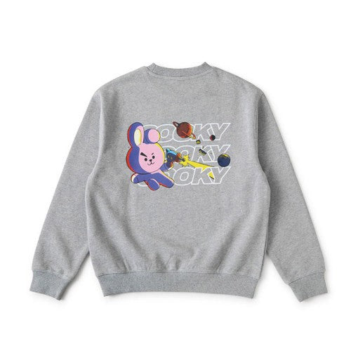 [BT21] BTS Line Friends Collaboration - Space Squad Sweatshirt - kpoptown.ca