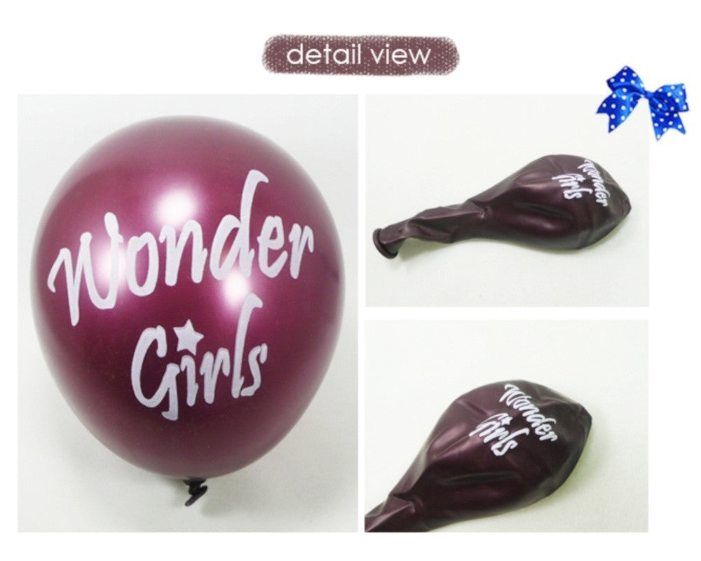 Concert Balloon of Wonder Girls (2 pcs) - kpoptown.ca