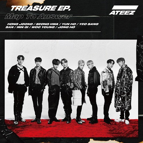 [Japanese Edition] ATEEZ / TREASURE EP. Map To Answer [Type-A] CD + DVD - kpoptown.ca