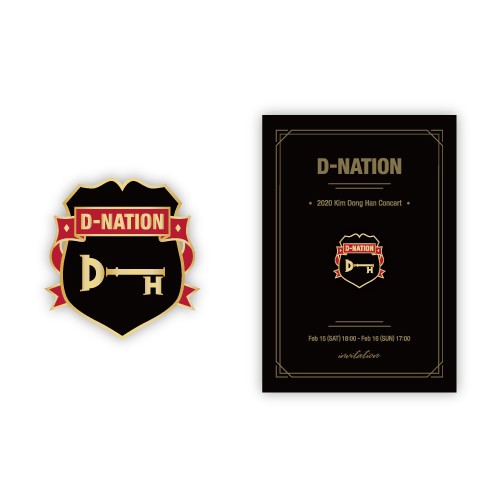 KIM DONG HAN D-NATION Goods - BADGE - kpoptown.ca