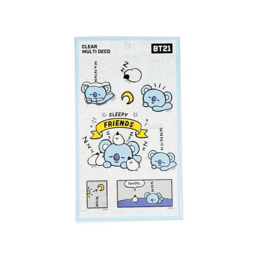 [BT21] BTS Line Friends Collaboration - Multi Deco Sticker - kpoptown.ca