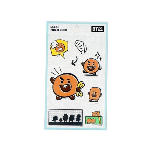 [BT21] BTS Line Friends Collaboration - Multi Deco Sticker - kpoptown.ca