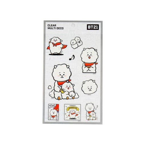 [BT21] BTS Line Friends Collaboration - Multi Deco Sticker - kpoptown.ca