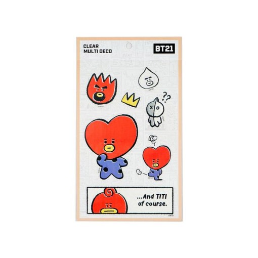 [BT21] BTS Line Friends Collaboration - Multi Deco Sticker - kpoptown.ca