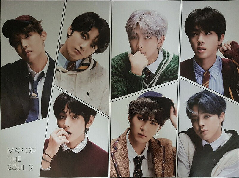 [Poster] BTS MAP OF THE SOUL : 7 (Random ver) Poster - kpoptown.ca