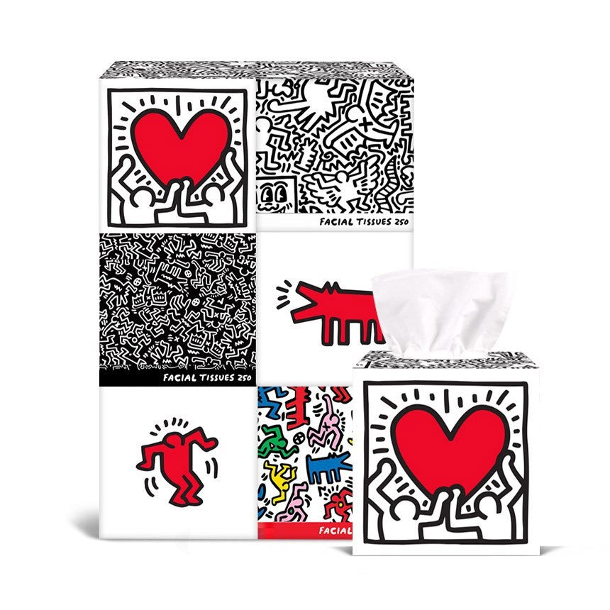 Keith Haring Facial Mini Tissue 6EA - kpoptown.ca