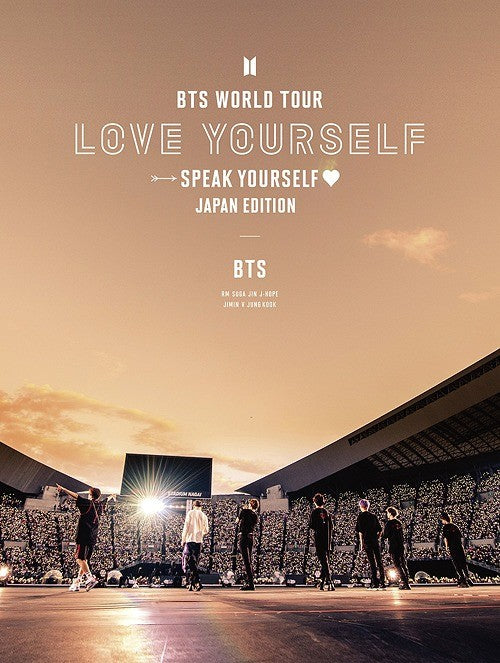 [Japanese Edition] BTS WORLD TOUR 'LOVE YOURSELF: SPEAK YOURSELF' - JAPAN EDITION (1st Limited Edition) DVD - kpoptown.ca