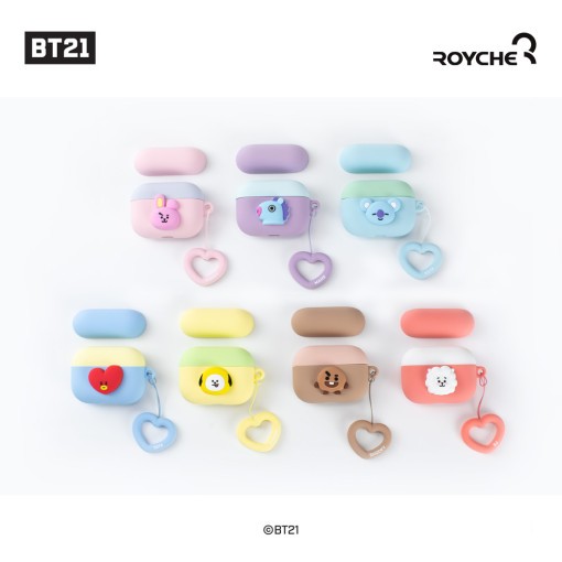 [BT21] BTS Royche Collaboration - Airpods Pro Case Heart Ring Duo - kpoptown.ca