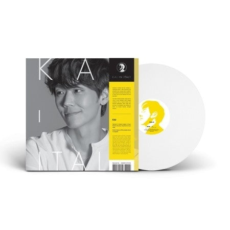 KAI 2nd LP Album - KAI IN ITALY (White Ver.) LP - kpoptown.ca