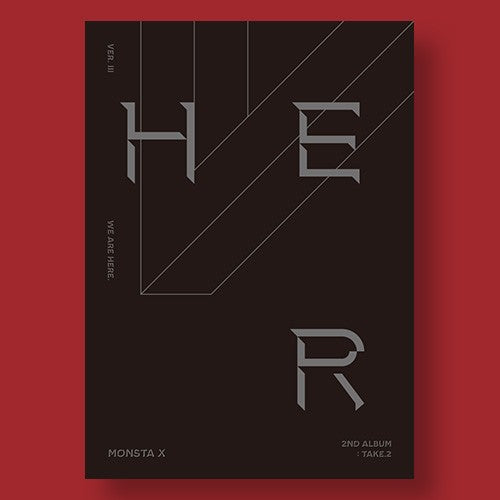MONSTA X 2nd Album - TAKE.2 WE ARE HERE (Random ver.) CD + Poster - kpoptown.ca