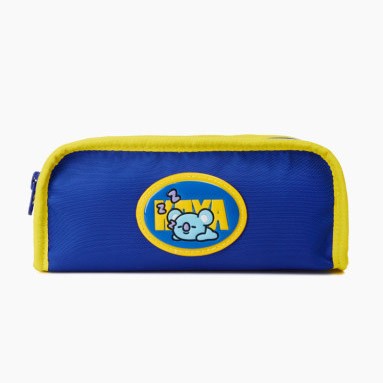 [BT21] BTS Line Friends Collaboration - Heart Pencil Case - kpoptown.ca