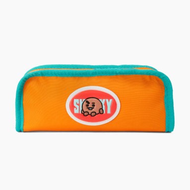 [BT21] BTS Line Friends Collaboration - Heart Pencil Case - kpoptown.ca