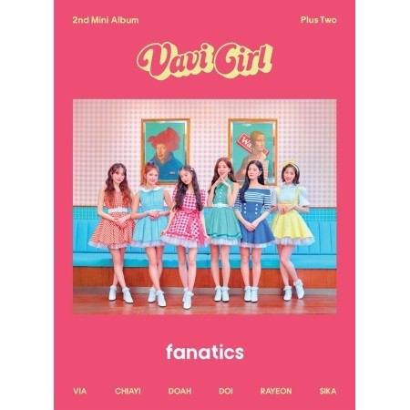 FANATICS 2nd Mini Album - PLUS TWO CD - kpoptown.ca