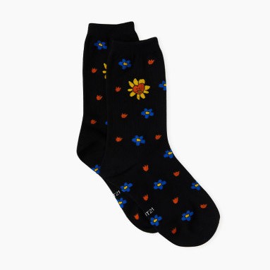 [BT21] BTS Line Friends Collaboration - Flower Socks Set - kpoptown.ca