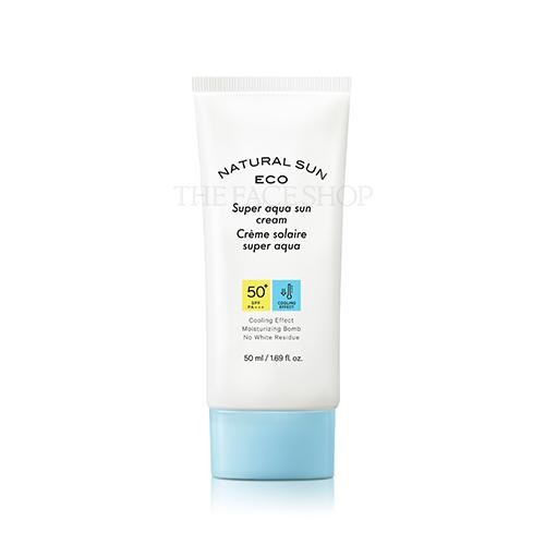 [Thefaceshop] Natural Sun Eco Super Aqua Sun Cream 50ml - kpoptown.ca