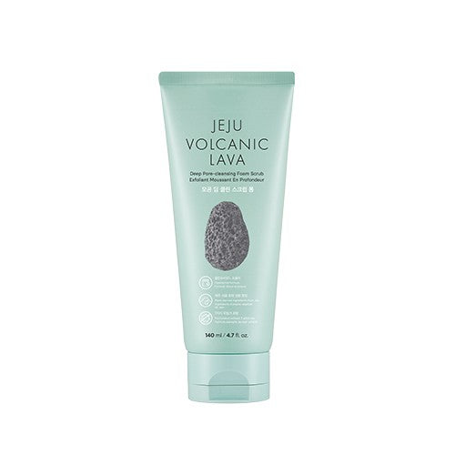 [Thefaceshop] JEJU Volcanic Lava Deep Pore Cleansing Foam Scrub 140ml - kpoptown.ca