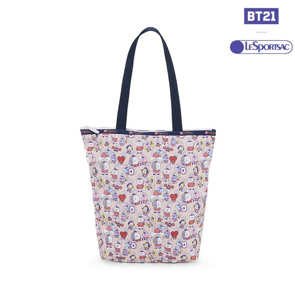 [BT21] BTS LESPORTSAC Collaboration - Daily Tote - kpoptown.ca