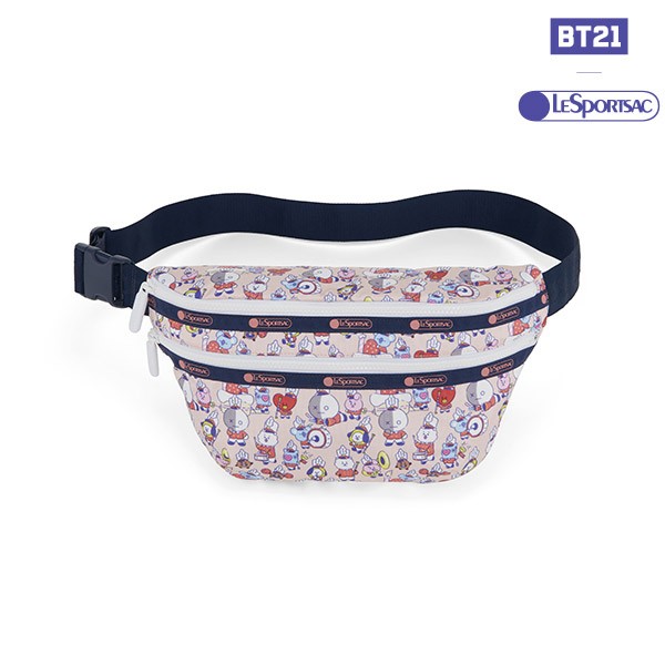 [BT21] BTS LESPORTSAC Collaboration - Heritage Belt Bag - kpoptown.ca