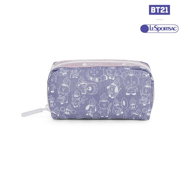 [BT21] BTS LESPORTSAC Collaboration - Rectangular Cosmetic Pouch - kpoptown.ca