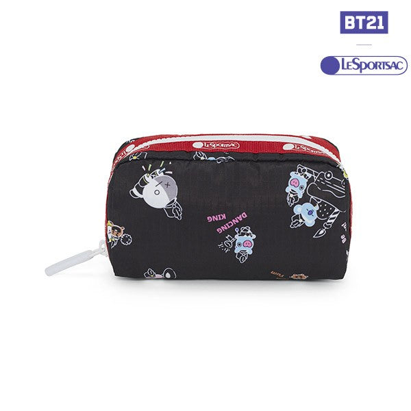 [BT21] BTS LESPORTSAC Collaboration - Rectangular Cosmetic Pouch - kpoptown.ca