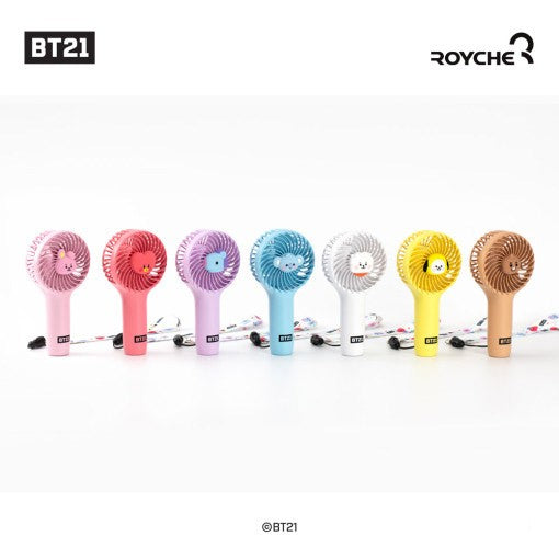 [BT21] BTS Royche Collaboration - Baby Mini Handy Fan - kpoptown.ca