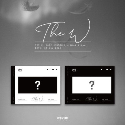 [SET] PARK JIHOON 3rd Mini Album - The W (SET Ver.) 2CD - kpoptown.ca
