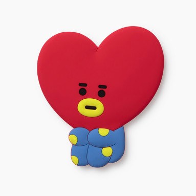 [BT21] BTS Line Friends Collaboration - Silicon Mini Mirror - kpoptown.ca