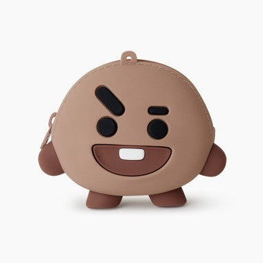 [BT21] BTS Line Friends Collaboration - Silicon Mini Pouch - kpoptown.ca