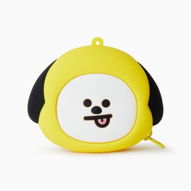 [BT21] BTS Line Friends Collaboration - Silicon Mini Pouch - kpoptown.ca