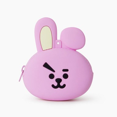 [BT21] BTS Line Friends Collaboration - Silicon Mini Pouch - kpoptown.ca