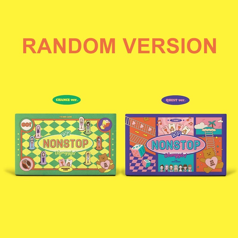 [Re-release] OH MY GIRL 7th Mini Album - NONSTOP (Random Ver.) CD - kpoptown.ca