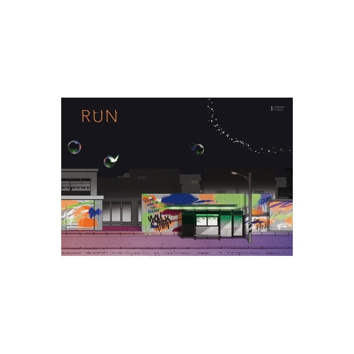 BTS GRAPHIC LYRICS Vol. 4 - RUN - kpoptown.ca