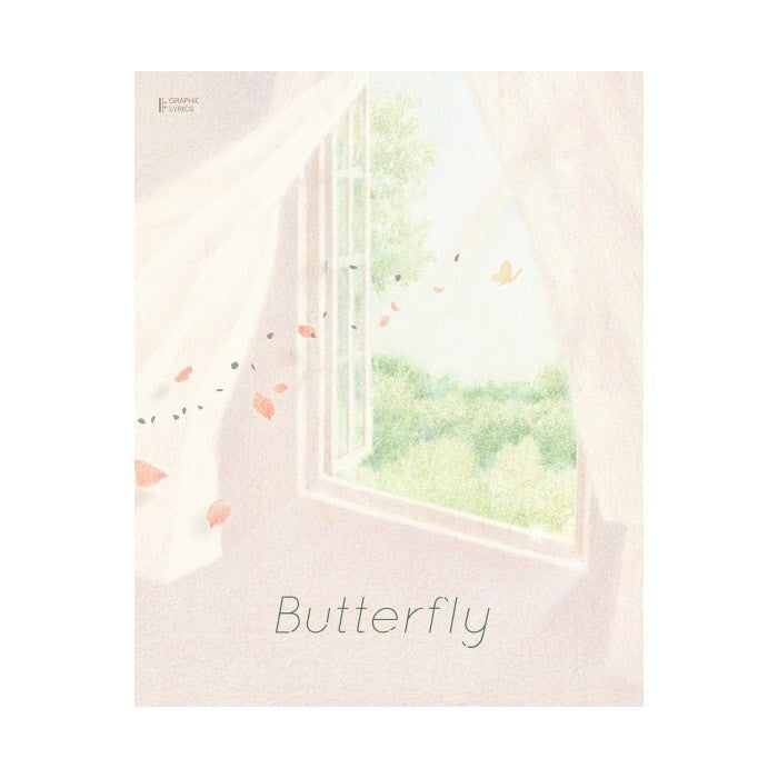 BTS GRAPHIC LYRICS Vol. 5 - Butterfly - kpoptown.ca