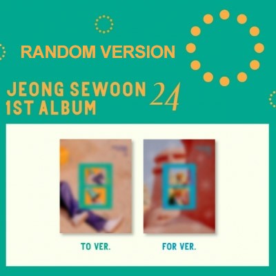 JEONG SEWOON 1st Album - 24 (Random Ver.) CD + Poster - kpoptown.ca