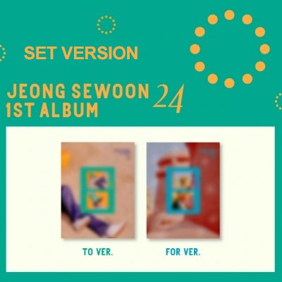 [SET] JEONG SEWOON 1st Album - 24 (Set Ver.) 2CD - kpoptown.ca