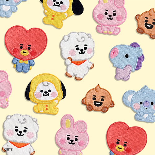 [BT21] BT21 X Monopoly Collaboration - Baby Wappen Badge S - kpoptown.ca