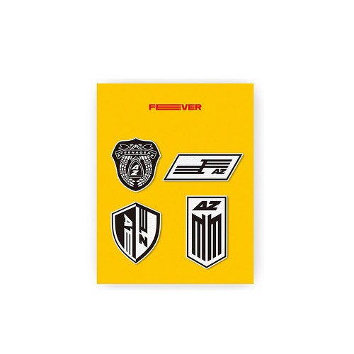 ATEEZ ZERO : FEVER Part.1 Goods - Wappen Badge Set - kpoptown.ca